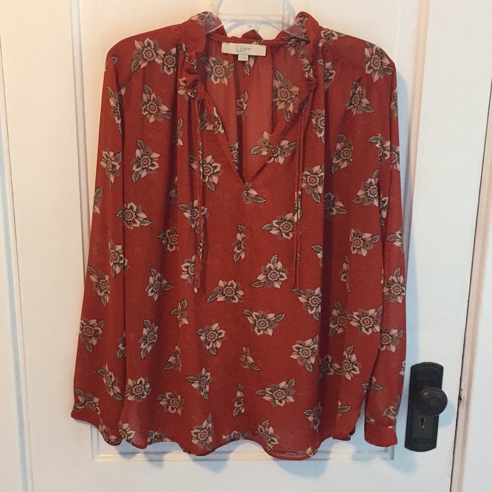 Sheer Loft blouse